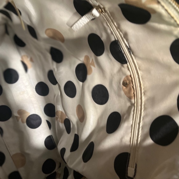 KATE SPADE BEAUTIFUL PEBBLED LEATHER SHOULDER BAG NEW NEVER USED NAVY - Picture 10 of 15